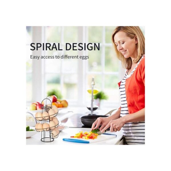 OBVIS Dispensador de huevos en espiral soporte de