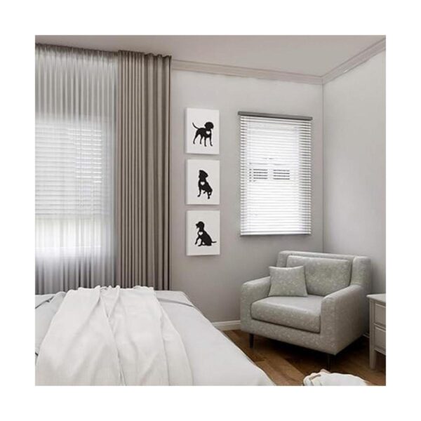 SUMGAR Arte de pared en blanco y negro para dormitorio 3