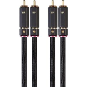 Monoprice Cable de audio estéreo RCA de dos canales macho_1