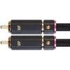 Monoprice Cable de audio estéreo RCA de dos canales macho_4