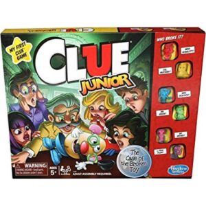 Hasbro Gaming Clue Juego de mesa junior para niños de 5_1