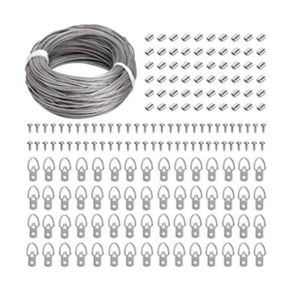 Kit para colgar cuadros Alambre colgante de acero