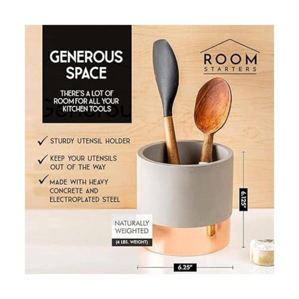 Room Starters Soporte para utensilios de cocina para