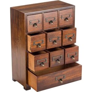Mueble de medicina tradicional de madera maciza para_1