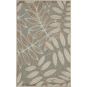 Nourison Aloha Alfombra para interiores y exteriores_1
