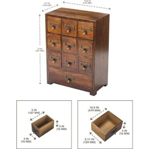 Mueble de medicina tradicional de madera maciza para_3