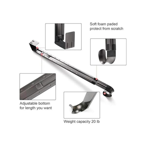 Colgador de corona ajustable para puerta colgador de_3