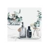 JASAI Diamond Design Dispensador de jabón de vidrio con