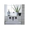 JASAI Diamond Design Dispensador de jabón de vidrio con