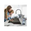 JASAI Diamond Design Dispensador de jabón de vidrio con