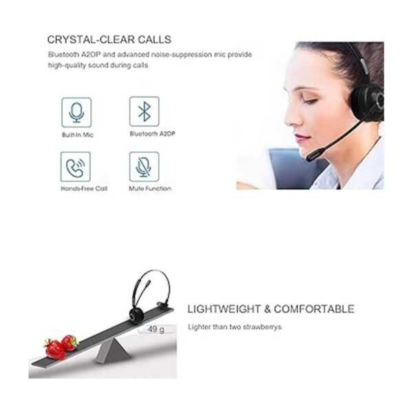 Trucker Bluetooth Headset RAOPINGX Auriculares_2