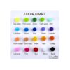 Caydo 400 pompones de 1 pulgada y 20 colores para el día