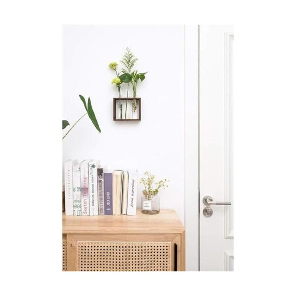 Mkono Maceta de cristal para colgar en la pared o mesas