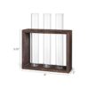 Mkono Maceta de cristal para colgar en la pared o mesas