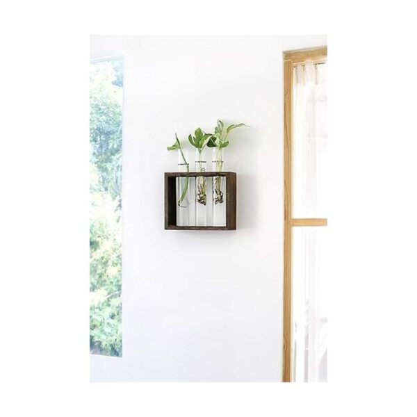 Mkono Maceta de cristal para colgar en la pared o mesas