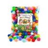Caydo 400 pompones de 1 pulgada y 20 colores para el día