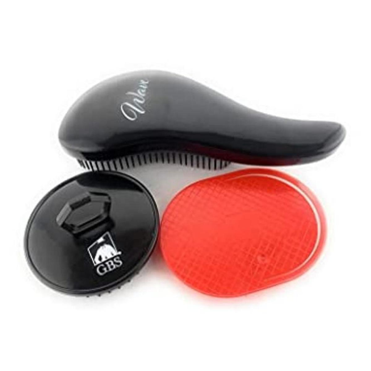 G.B.S. Juego de 3 cepillos para desenredar el cabello