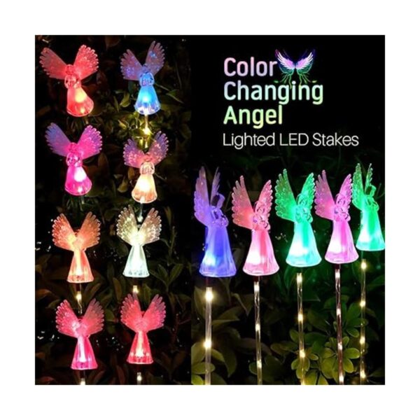 Luces solares de ángel al aire libre regalos de jardín de_2