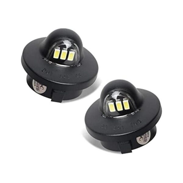 RUXIFEY Lámpara LED para placa de matrícula compatible_1