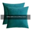 Fundas de almohada GIGIZAZA decorativas de 18 x 18