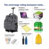 J World New York Sundance Mochila con ruedas para_3