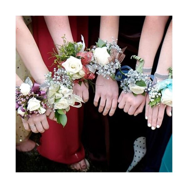 Bandas elásticas para ramillete de muñeca pulseras_6