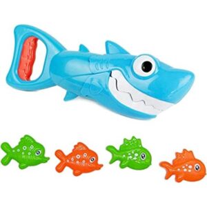 Invench Juguete de tiburón para la tina para bebés_1