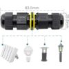 ROOCBIT IP68 Caja de derivación para cables de 2 o 3 o 4_4