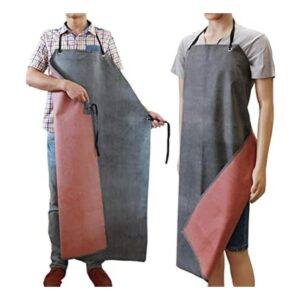 Delantal de goma impermeable delantales resistentes al_1