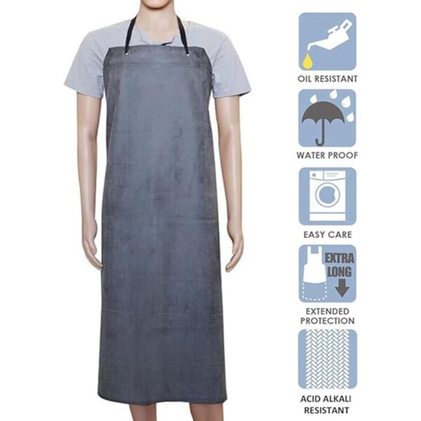 Delantal de goma impermeable delantales resistentes al_3