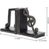 MyGift Sujetalibros decorativos de resina con notas_3
