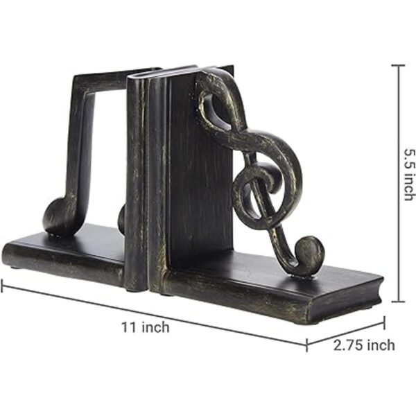 MyGift Sujetalibros decorativos de resina con notas_3