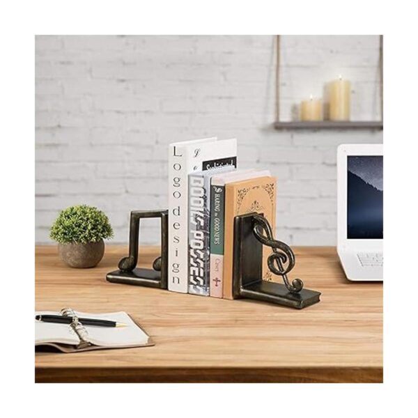 MyGift Sujetalibros decorativos de resina con notas_2