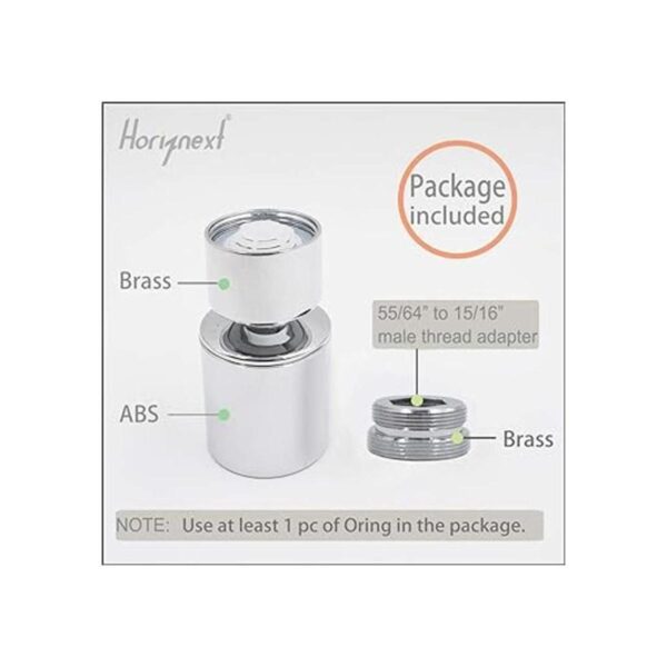 Horiznext Aireador de grifo para fregadero de cocina y_3