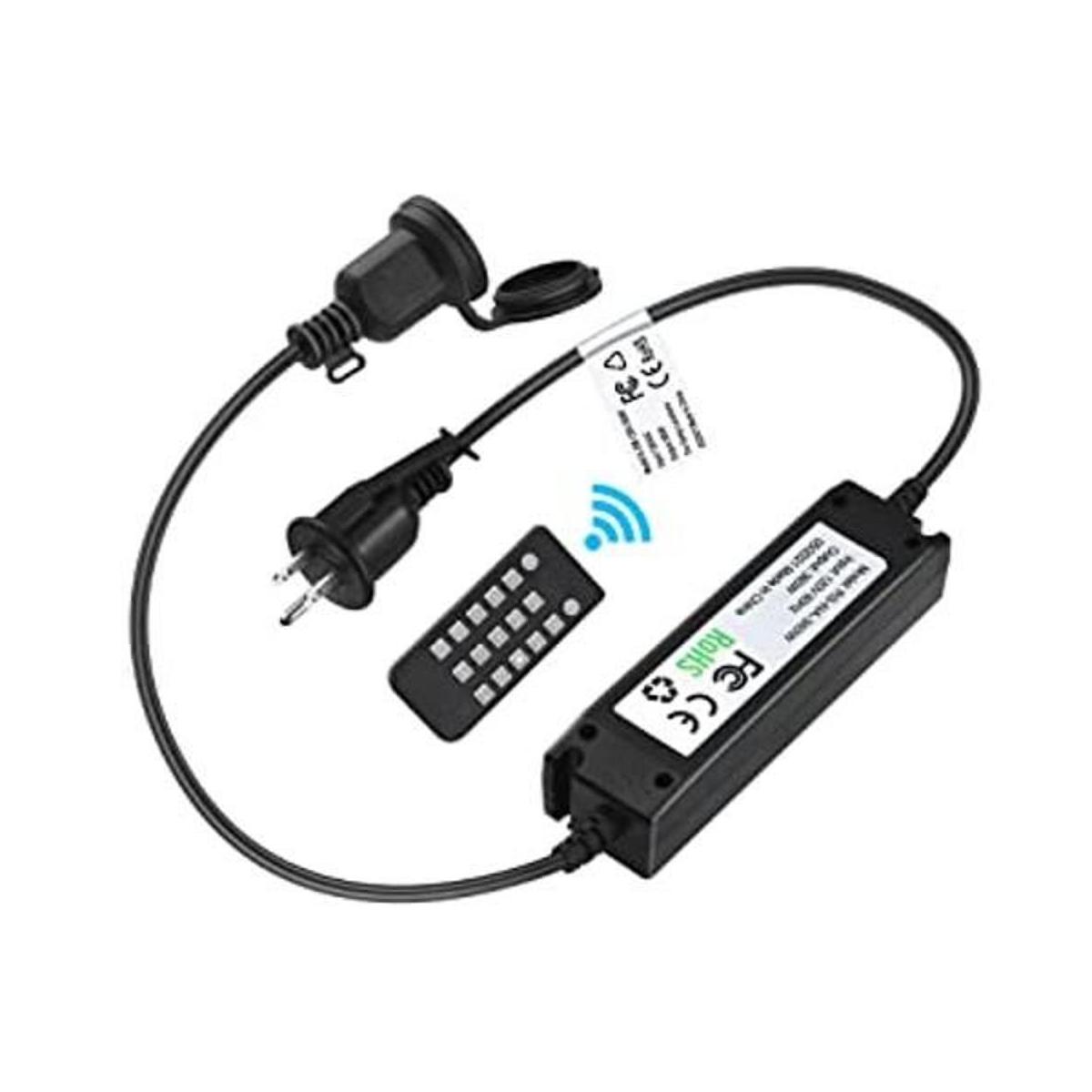 Newpow Regulador de luces para exteriores máximo de 360 W