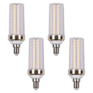 Lxcom Lighting Bombilla LED de maíz E12 de 20 W 4