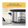 Crockpot Olla de cocción lenta de 6 cuartos con ajuste de_5