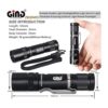 GING UV FLASHLIGHT ZM28 365 nm Linterna LED doble UV y