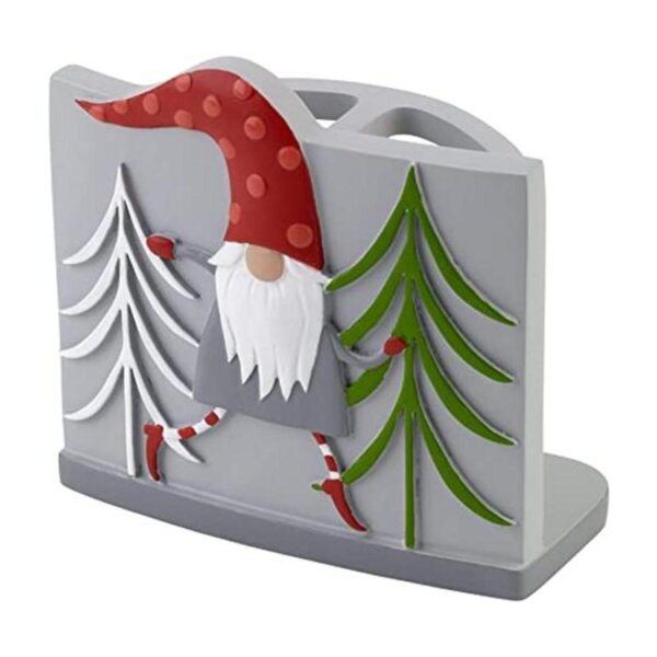 Gnome Walk Holiday Collection Soporte para cepillo de_1