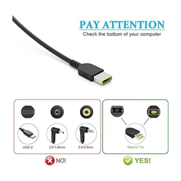 Cargador Lenovo de 65 W para Lenovo ThinkPad X1 X270 X240_2