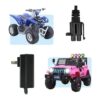 LotFancy Cargador de batería de 12 V para niños de paseo