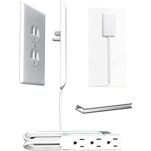 Sleek Socket Cubierta de toma eléctrica ultrafina a prueba_1