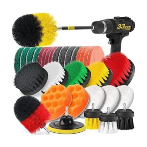Holikme Juego de 33 piezas de accesorios de cepillo de_1