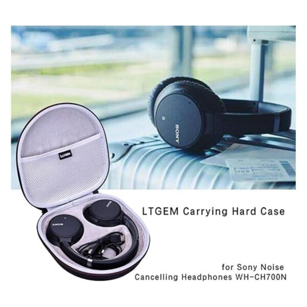 LTGEM Funda rígida de EVA para Sony WHCH700N o Sony_2