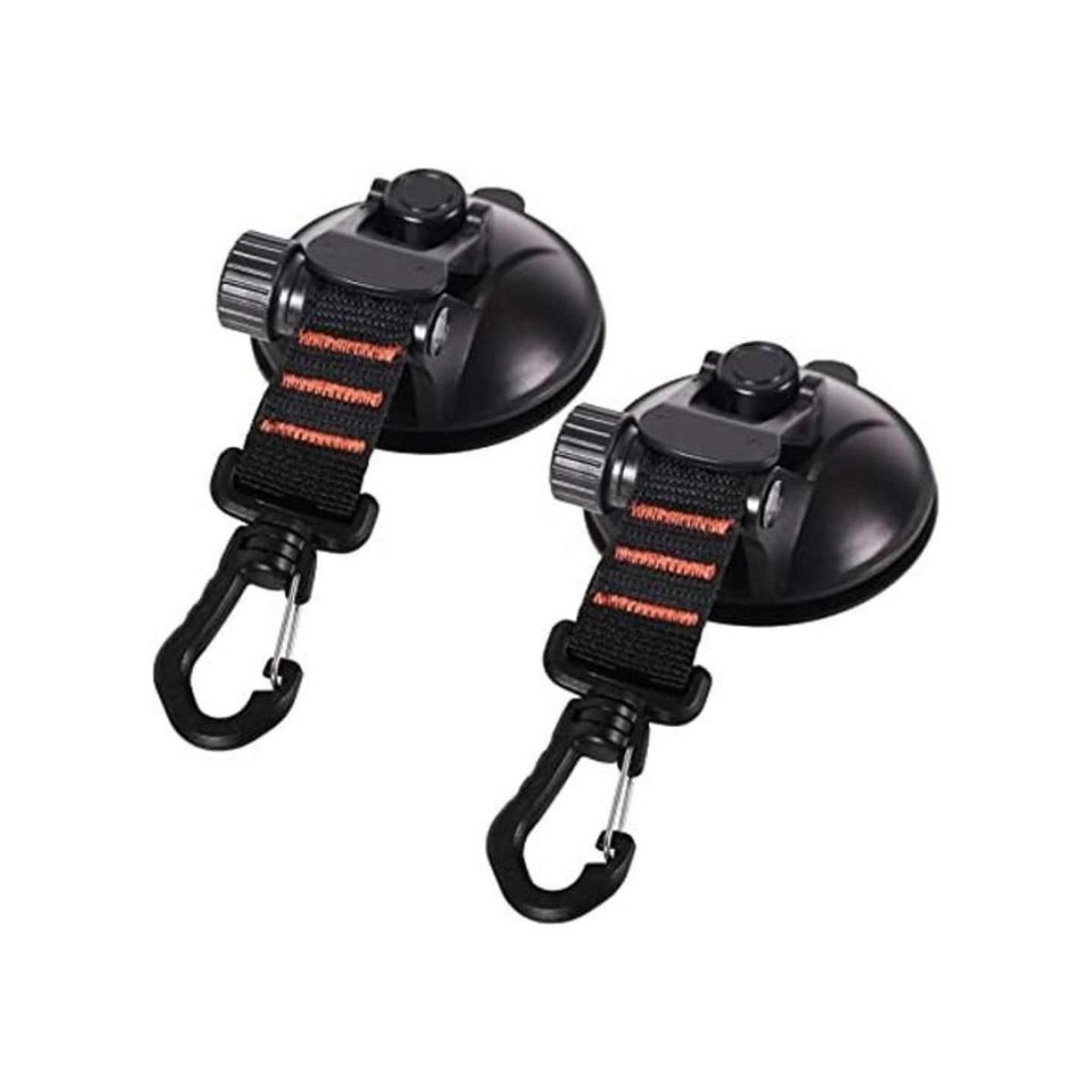 REDCAMP Anclaje con ventosa resistente y gancho de