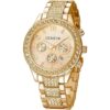 Reloj de cuarzo unisex de lujo con diamantes de cristal_1