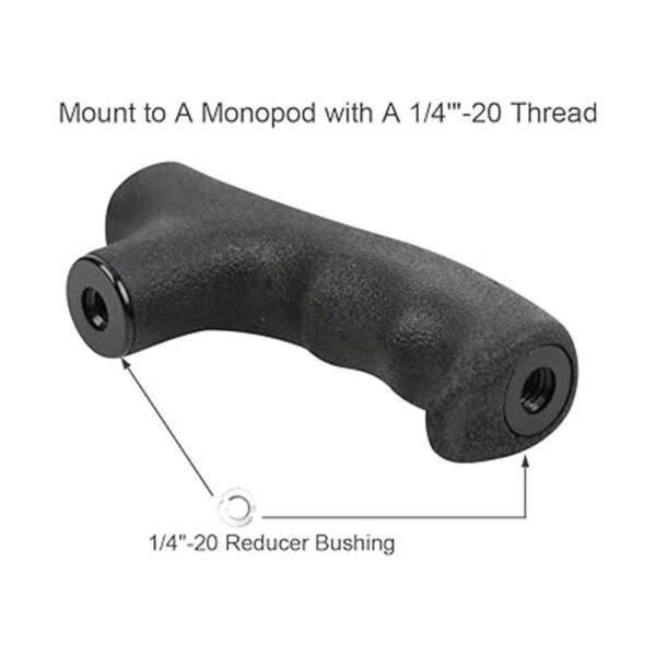 CamDesign Adaptador de mango monopié para bastón de_5