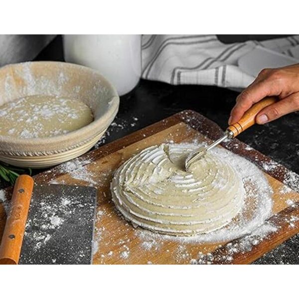Juego de pruebas de Kook pan de masa madre 2 cestas de