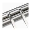 Kingrol 200 bridas de acero inoxidable autobloqueables con