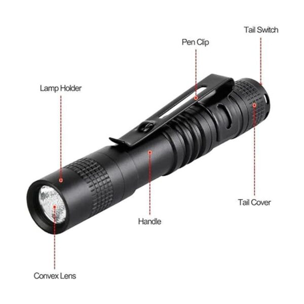 Linterna LED de linterna 10 piezas mini linterna_2
